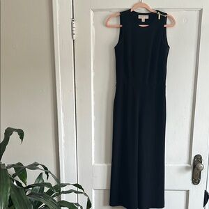 Elegant Black Sleeveless Jumpsuit